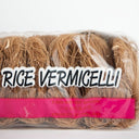Fideos de arroz finos, vermicelli marron