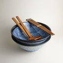 set de boles para ramen con cuchara y palillos