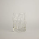 Vaso de cristal transparente Sorgente