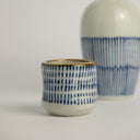 Vaso de sake de cerámica Aizora