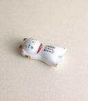 reposapalillos gatos de la suerte japoneses (vajilla japonesa)