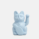 Gato de la suerte japonés Maneki Neko azul pastel