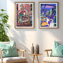 Impresión decorativa Sunset Coffee 30x40