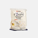 Pastel de arroz coreano redondos para Tteokguk
