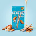 Pepero chocolate blanco y almendra Lotte