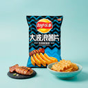 Lays patatas fritas onduladas sabor calamar teppan 70g