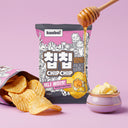 Patatas fritas coreanas sabor mantequilla y miel