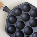 Sartén para takoyaki de hierro fundido