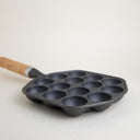 Sartén para takoyaki de hierro fundido