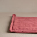 juego guante de cocina y agarradera bois de rose