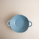 minicazuela con borde irregular azul