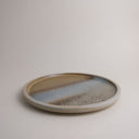 Plato llano de porcelana Aki