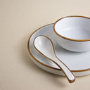 Cuenco chato de porcelana Arita