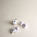 reposapalillos gatos de la suerte japoneses (vajilla japonesa)