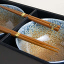 Set 2 cuencos para udon Ki con palillos.