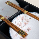 Set 2 cuencos para udon Momiji con palillos.