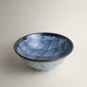 Cuenco para ramen japonés Ola japonesa.