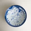 Cuenco para ramen japonés Aoi Neko rojo