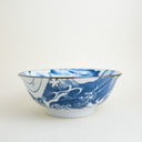 Cuenco japonés para ramen dragón azul