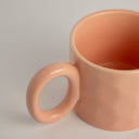 Taza de cerámica rosa Harajuku