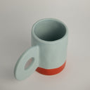 Taza de cerámica azul cielo Hokkori