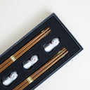 Set palillos y posapalillos asiaticos