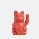 Gato de la suerte japonés Maneki Neko rojo