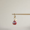 Llavero gato de la suerte japonés maneki neko rojo