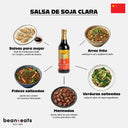 Salsa de soja clara prémium LEE KUM KEE 500 ml
