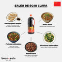 Salsa de soja clara prémium LKK 1,75L