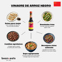 Vinagre de arroz negro chino YONGCHUN 250 ml