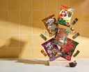 <p>Snacks y bebidas</p>